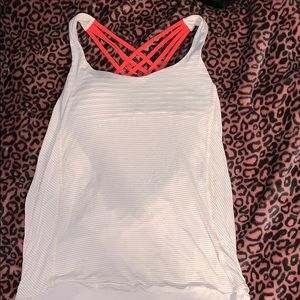 Lululemon free to be wild tank. Size 8
